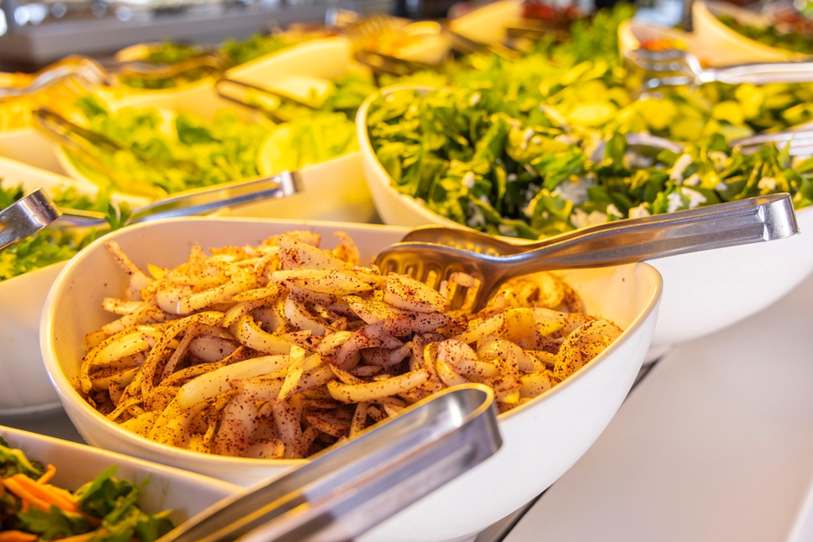 salada tropical para o natal