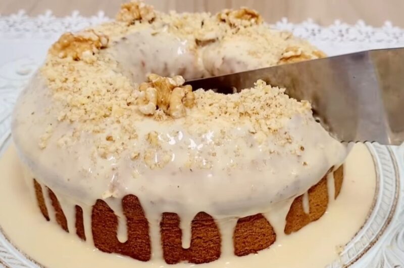 Receita de Bolo de Nozes