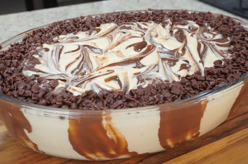 Receita de Mousse de Leite Ninho Trufado na Travessa