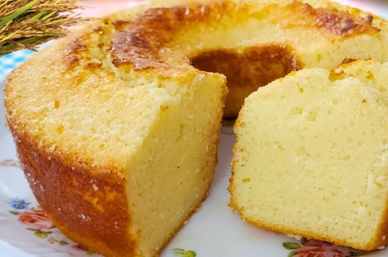 Receita de Bolo de Farinha de Arroz