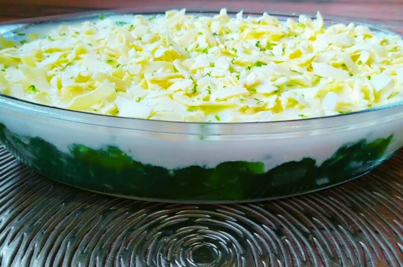 Receita de Sobremesa Gelada de Limão